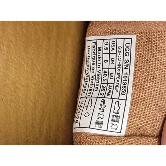 UGG Australia Ricci Women Size 9.5 Comfort Slip-On Sneaker Plush Black - Picture 4 of 12